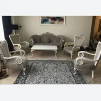 مبل کلاسیک و میز غذاخوری 8 نفره
