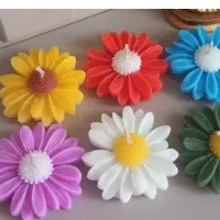 شمع دست ساز بابونه|صنایع دستی و سایر لوازم تزئینی|قرچک, زیبا شهر|دیوار