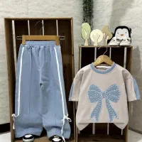 ست تیشرت شلوار پاپیون