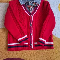 بافت پاپیون دار قرمز رنگ خوشکل .مناسب شب یلدا