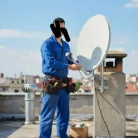 نصاب و نصب انواع گیرنده و آنتن، نصب تیوی روی دیوار