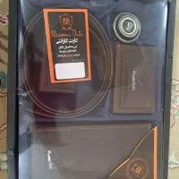 ست چرم کیف و کمربند مردانه