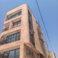 پیچ پلاک شستشو نماایمن سازی نمابدونه داربست|خدمات پیشه و مهارت|گلپایگان, |دیوار