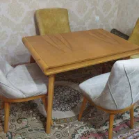 ناهار خوری چهار نفره ،باکیفیت|میز و صندلی غذاخوری|اهواز, پادادشهر|دیوار