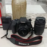 دوربین کنون Canon 750D با ۲ عدد لنز|دوربین عکاسی و فیلمبرداری|اهواز, سپیدار|دیوار