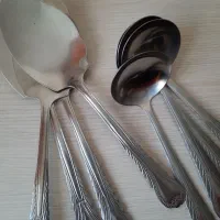 کفگیر ملاقه استیل اصل ژاپن خارجی