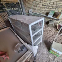 ویترین شیشه خور طبقاتی|بوفه، ویترین، کنسول|سمیرم, |دیوار