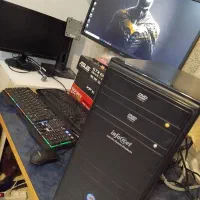 کیس گیم core i5 رم ۸ گرافیک ddr5 هارد ۱ ترا