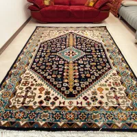 ۲تخته فرش ۶ متری پرشین مشهد طرح قشقایی