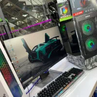 کیس و مانیتور خانگی و بازی قدرتمند|رایانه رومیزی|اهواز, گلستان|دیوار