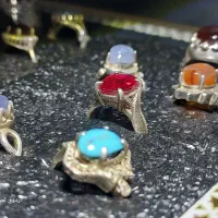 انواع انگشتر مردانه و زنانه نقره