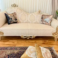 مبل استیل سلطنتی ۷ نفره زمرد|مبلمان خانگی و میز عسلی|تهران, ولنجک|دیوار