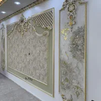 سفیدکاری ولکه گیری تزیینات گچ بری و عرضه پیش ساخ