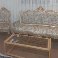 مبل سلطنتی چوب گردوخیلی محکم