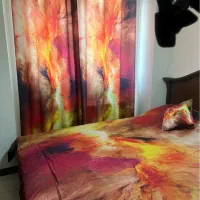 رو تختی و پرده