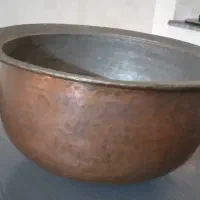 دیگ مسی قدیمی مخصوص حلیم سمنو|ظروف پخت‌وپز|رشت, استادسرا|دیوار