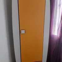 تخت همراه با تشک و کمد کودک