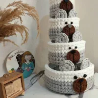 سبدهای نظم دهنده تریکویی|صنایع دستی و سایر لوازم تزئینی|تهران, امیریه|دیوار