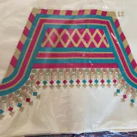 شلوارگلدوزی با نخ