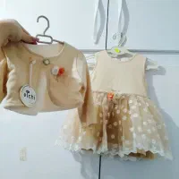 لباس عروس کاپشن سرهمی بچگانه دخترانه مجلسی لباس|کفش و لباس بچه|مشهد, خواجه ربیع|دیوار
