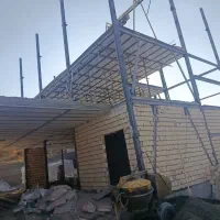 آرماتوربندی اسکلت فلزی استخر