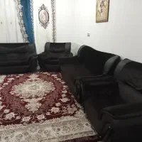 موبل راحتی مخمل ۴عدد با میز