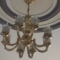 لوستر برنجی