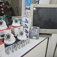 پک کامل دوربین مداربسته ۴ تایی با مانیتور