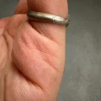 انگشتر نقره دستساز قدیمی