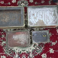 ۴ عدد منقل زینتی عتیقه|کلکسیون اشیاء عتیقه|صحنه, |دیوار