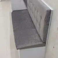 نیمکت مبلی در حد نو|صندلی و نیمکت|بادرود, |دیوار