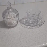 ۲ دست فنجان ونلعبکی مارک ژاپن و۳ عدد قندان