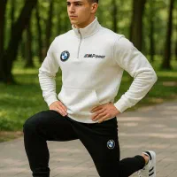 ست دورس وشلوارbmw مردانه طرح Mpowerپرداخت درب منزل