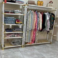 رگال طبقاتی سفید طلایی|جاکفشی، کمد، دراور|کرج, گلشهر|دیوار