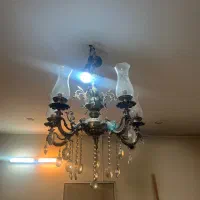 لوستر ۵شعله دست دوم