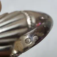 انگشتر نقره سنگ یاقوت سرخ افریقایی رکاب شخصی|جواهرات|تهران, امیریه|دیوار