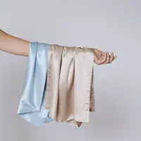 روبالشی پاکتی ساتن درجه ۱ ال ایکس ابریشمی