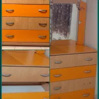 دراور آیینه،میزتحریر وکامپیوتر محکم، روتختی دونفره