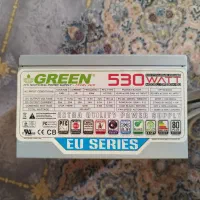پاور 530 وات گرین|قطعات و لوازم جانبی رایانه|رشت, استقامت ۱|دیوار