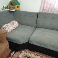 مبل ۷و۴نفره با پرده باهم ارسال رایگان