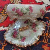 جاشکلاتی قدیمی و ناب گلسرخی|کلکسیون اشیاء عتیقه|جم, |دیوار