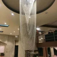 لوستر الماس. کریستالی بهار بلند دوبلکسی. AC light|لوستر و چراغ آویز|تهران, سنگلج (شاپور)|دیوار