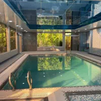 اجاره ویلا استخر ابگرم جکوزی|اجارهٔ کوتاهمدت ویلا و باغ|شیراز, دکتر حسابی|دیوار