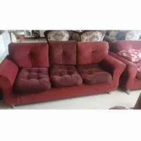 یک دست مبل ۷ نفره تمیز بدون هیچ مشکلی