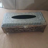 جا دستمال کاغذی فلزی