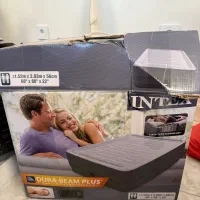 تشک بادی دونفره اینتکس intex دو طبقه