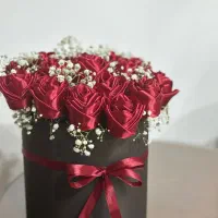 باکس گل رز مصنوعی ربانی