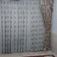 پرده تشریفاتی منزل ۲ عدد|پرده، رانر، رومیزی|شیراز, گلکوب|دیوار