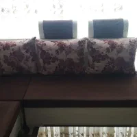 مبل ال 7 نفره و میز جلو مبلی و عسلی|مبلمان خانگی و میز عسلی|پردیس, کمرد|دیوار