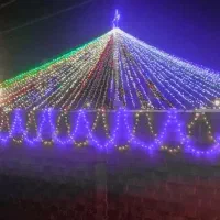 نورپردازی|ریسه و چراغ تزئینی|میناب, |دیوار